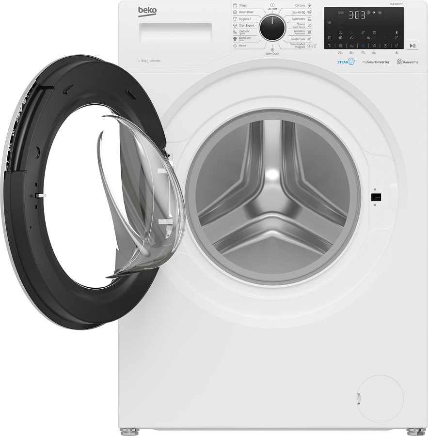 Стиральная машина Beko WUE8633XST 8 кг / 1200 об/мин / C / Белый photo 2