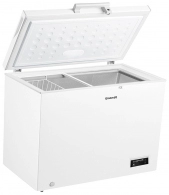 Lada frigorifica Brandt BFK747YSW, 307 l, 84.5 cm, A+, Alb 