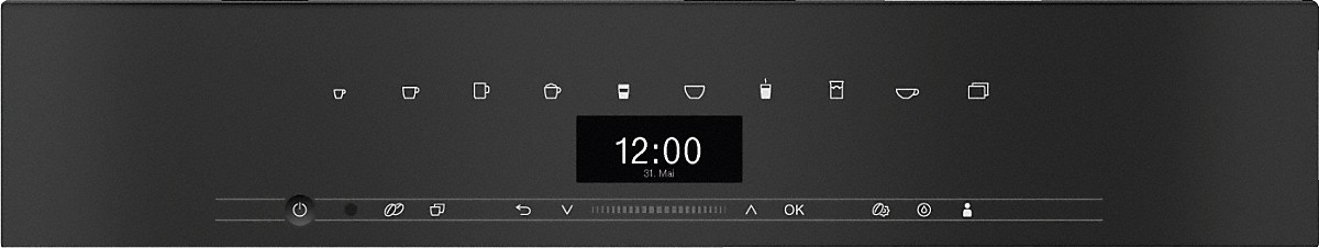 Aparat de cafea Espresso Miele CVA7440 Obsidian black / 15 bar / Espresso photo 2