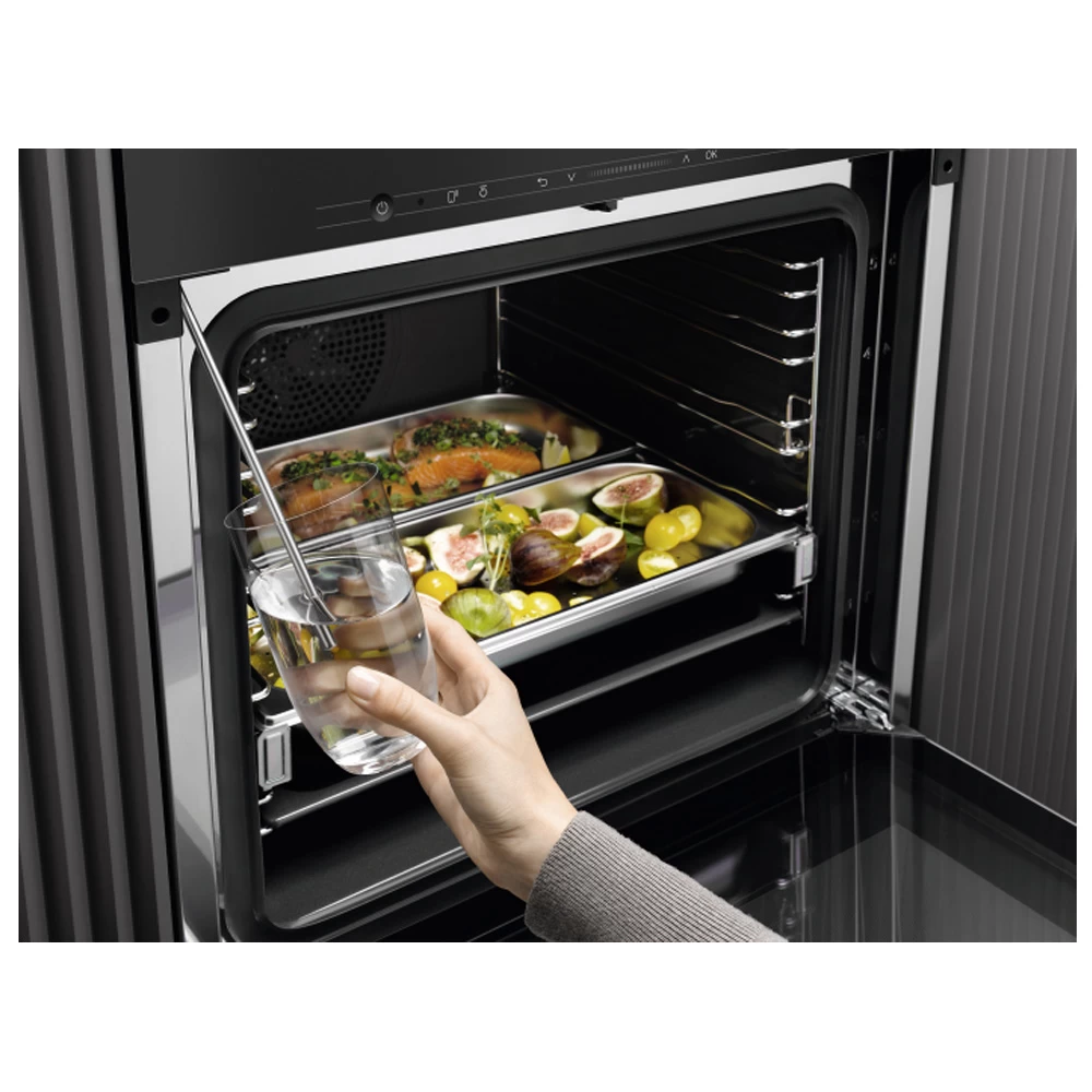 Cuptor cu aburi incorporabil Miele DGC 7250 Obsidian black / l. / / Negru photo 5