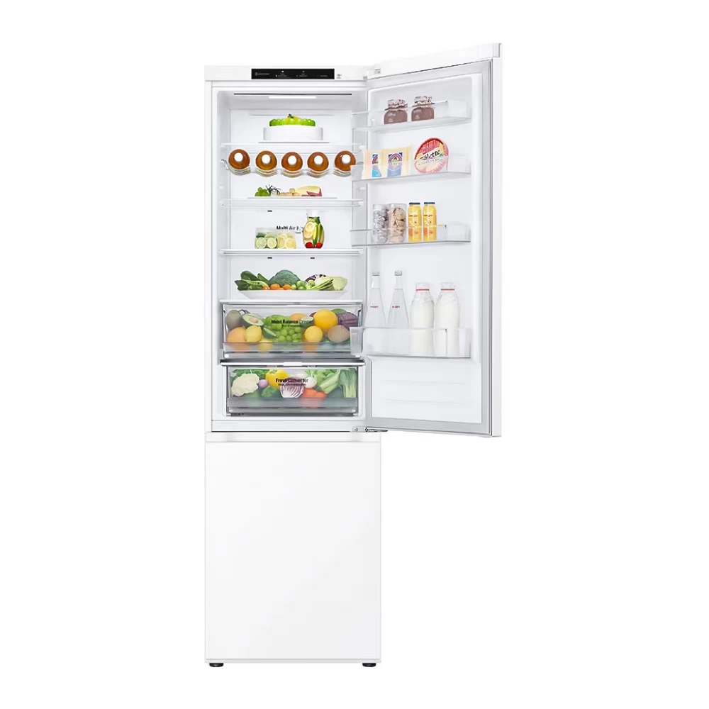 Холодильник двухдверный LG GBV3200DSW / 387 л / 203 см / D / Белый photo 2