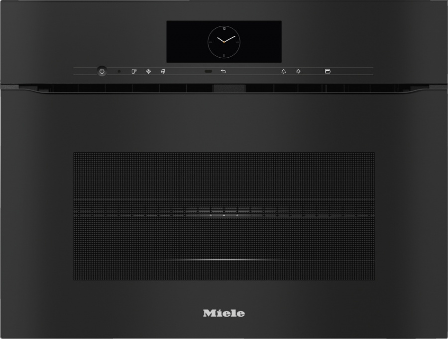 Cuptor electric cu microunde incorp. Miele H7840BMX Obsidian black / 38 l. / A+  photo 1