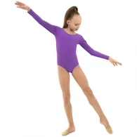 Купальник гимнастический длинный рукав Grace Dance Gymnastic leotard long sleeve thumbnav 3