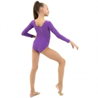 Купальник гимнастический длинный рукав Grace Dance Gymnastic leotard long sleeve thumbnav 5