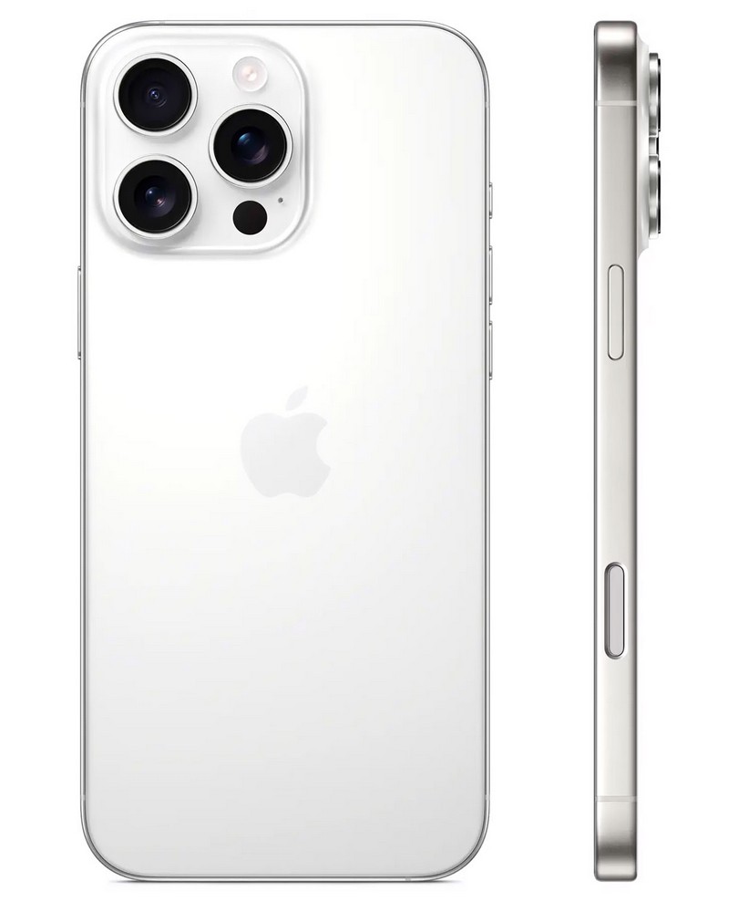 Смартфон Apple iPhone 16 Pro Max / 6.9'' / 8 ГБ / 512 ГБ / White Titanium photo 4
