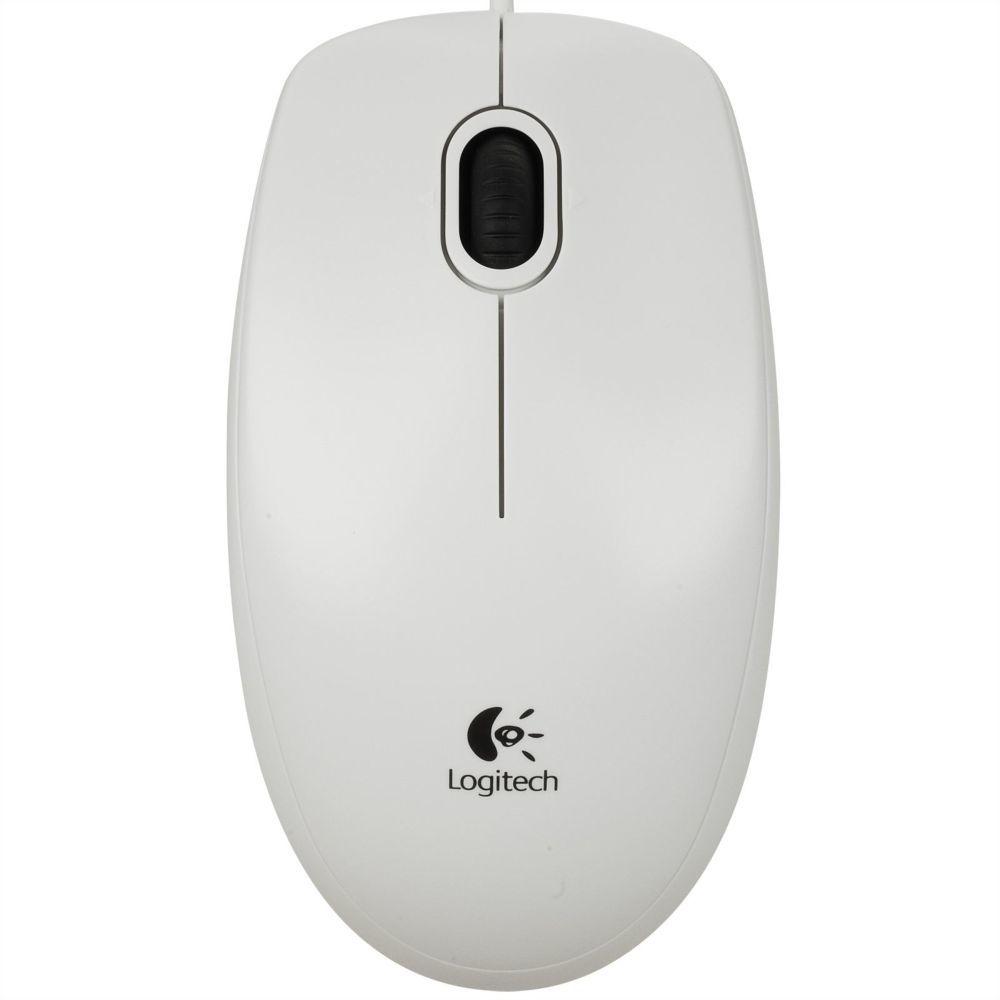 Проводная мышь Logitech B100 white USB Белый / Оптическая / Белый photo 1 Проводная мышь Logitech B100 white USB Белый / Оптическая / Белый photo 1