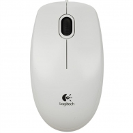 Проводная мышь Logitech B100 white USB thumbnav 1