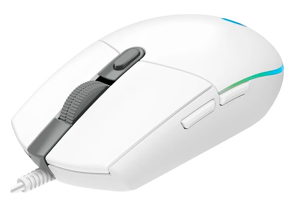 Проводная мышь Logitech G102 Lightsync White Белый / Оптическая / Белый photo 2