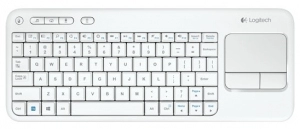 Клавиатура беспроводная Logitech K400 Plus Wireless Touch White 