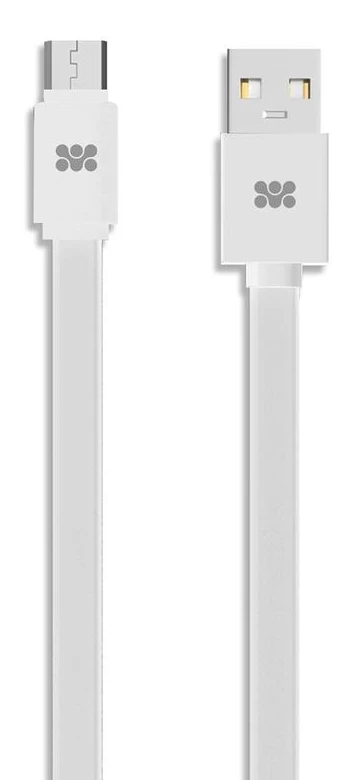 Cablu USB-A - Micro USB Promate LinkMate-U2F 1.2 /1.2m /Alba photo 1