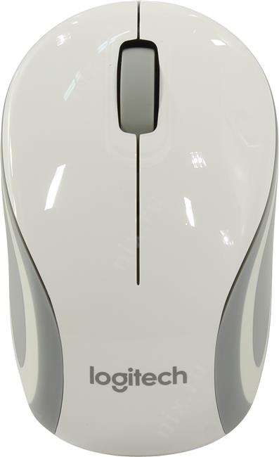 Mouse fara fir Logitech M187 WHITE Alb / / Alb photo 1 Mouse fara fir Logitech M187 WHITE Alb / / Alb photo 1