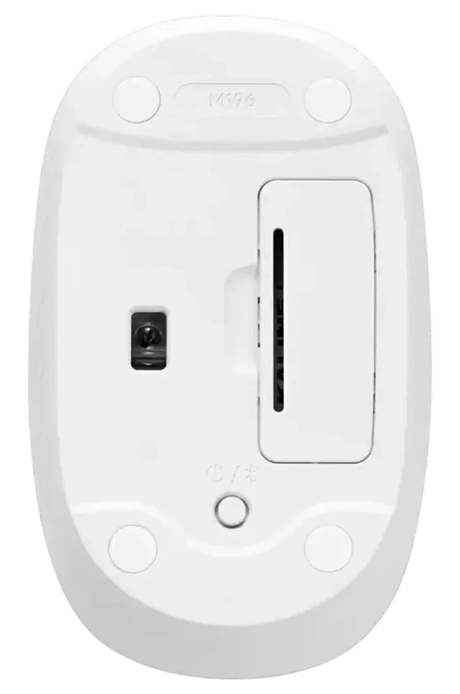 Беспроводная мышь Logitech M196 White (910-007460) Белый / Оптическая / Белый photo 3