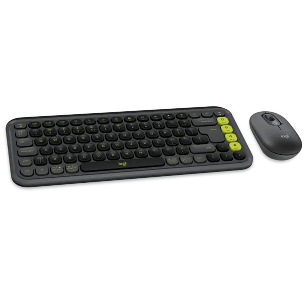 Tastatura + mouse fara fir Logitech POP ICON COMBO GRAPHITE (920-013156) / Membrana photo 2