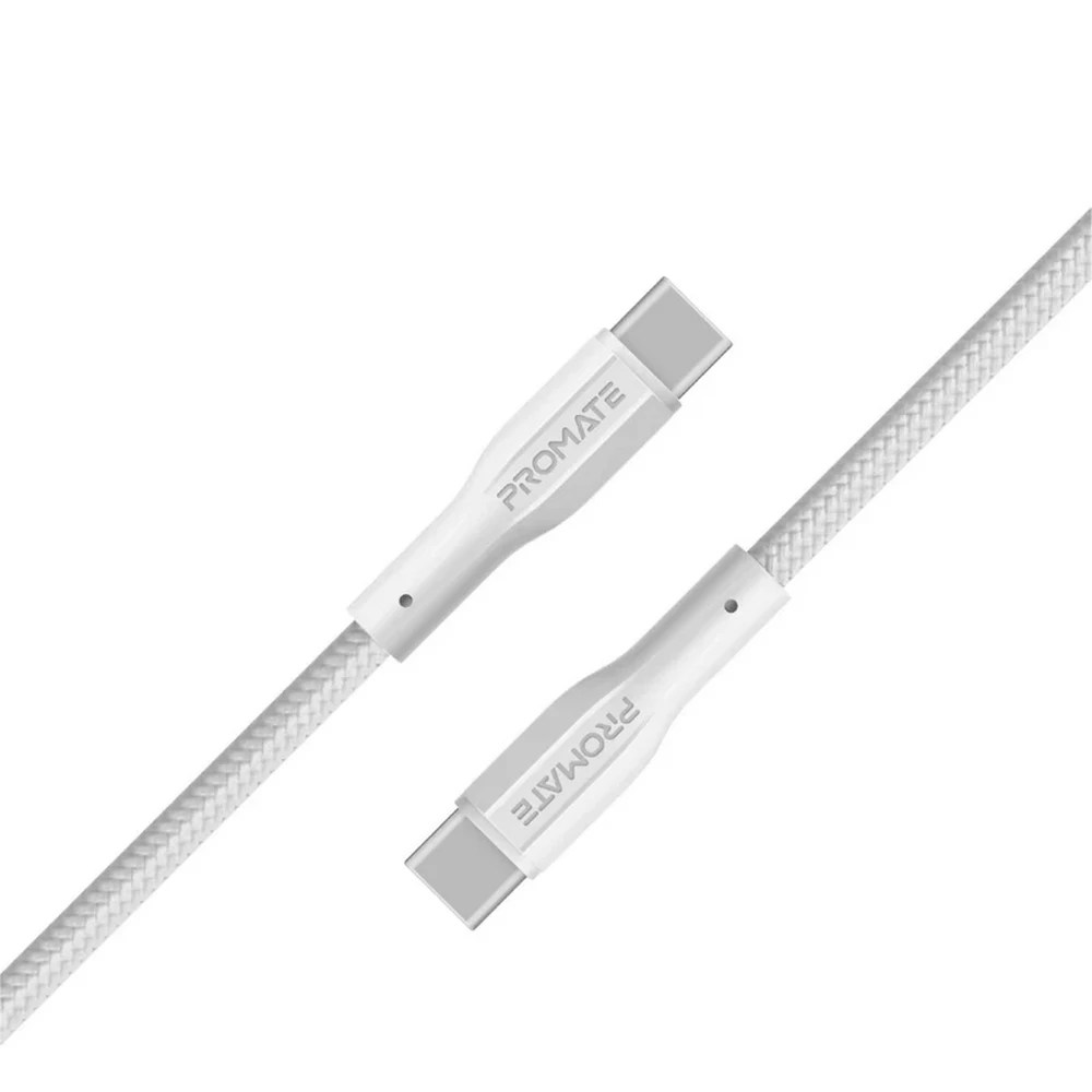 Кабель USB Type-C - USB Type-C Promate XCordCCWhite 1 /1м /Белый photo 1