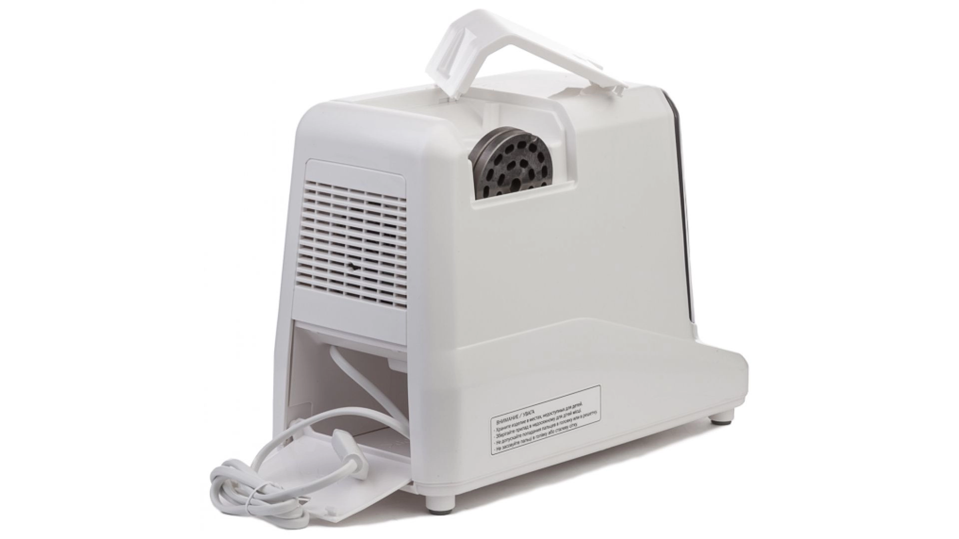 Tocator carne cu cilindru rotativ Panasonic MK-G1800PWTQ, 1.8 kg/min, 1800 W, Alb photo 8