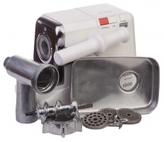 Tocator carne cu cilindru rotativ Panasonic MK-G1800PWTQ, 1.8 kg/min, 1800 W, Alb photo 9
