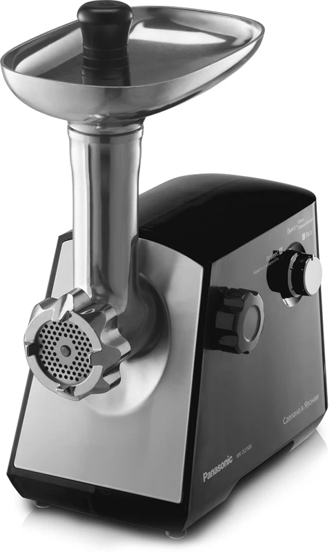 Tocator de carne Panasonic MK-ZG1500BTQ, 1.5 kg/min, 240 W, Negru photo 6