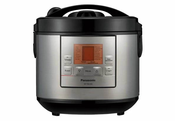 Мультиварка Panasonic SR-TML500 / 670 / 18авто-программ / Серебристый с чёрным photo 1