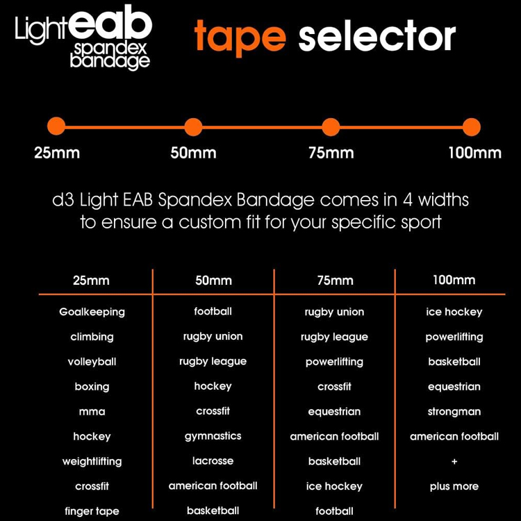 Banda de fixare d3 Light EAB Spandex Bandage 50mm photo 4