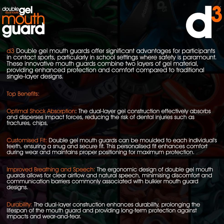 Protectie dinti d3 Mouthguard Dual Layer photo 3