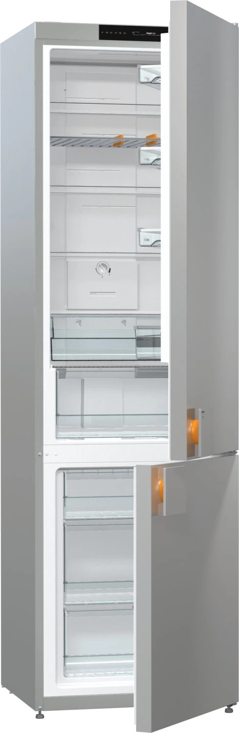 Frigider cu doua usi Gorenje NRK621STX / 338 l / 200 cm / A+ / Gri photo 2