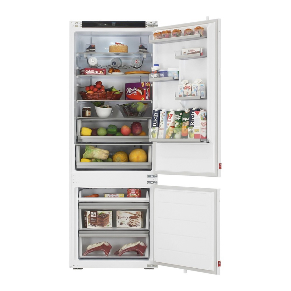 Frigider cu doua usi Haier HBCN7190U1 / 369 l / 193.5 cm / A+ / Alb photo 2