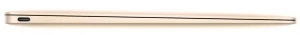 Ноутбук Apple MacBook 12" MLHE2RU/A GOLD, Core M3, 8 ГБ ГБ, Mac OS X El Capitan, Золотистый thumbnav 3