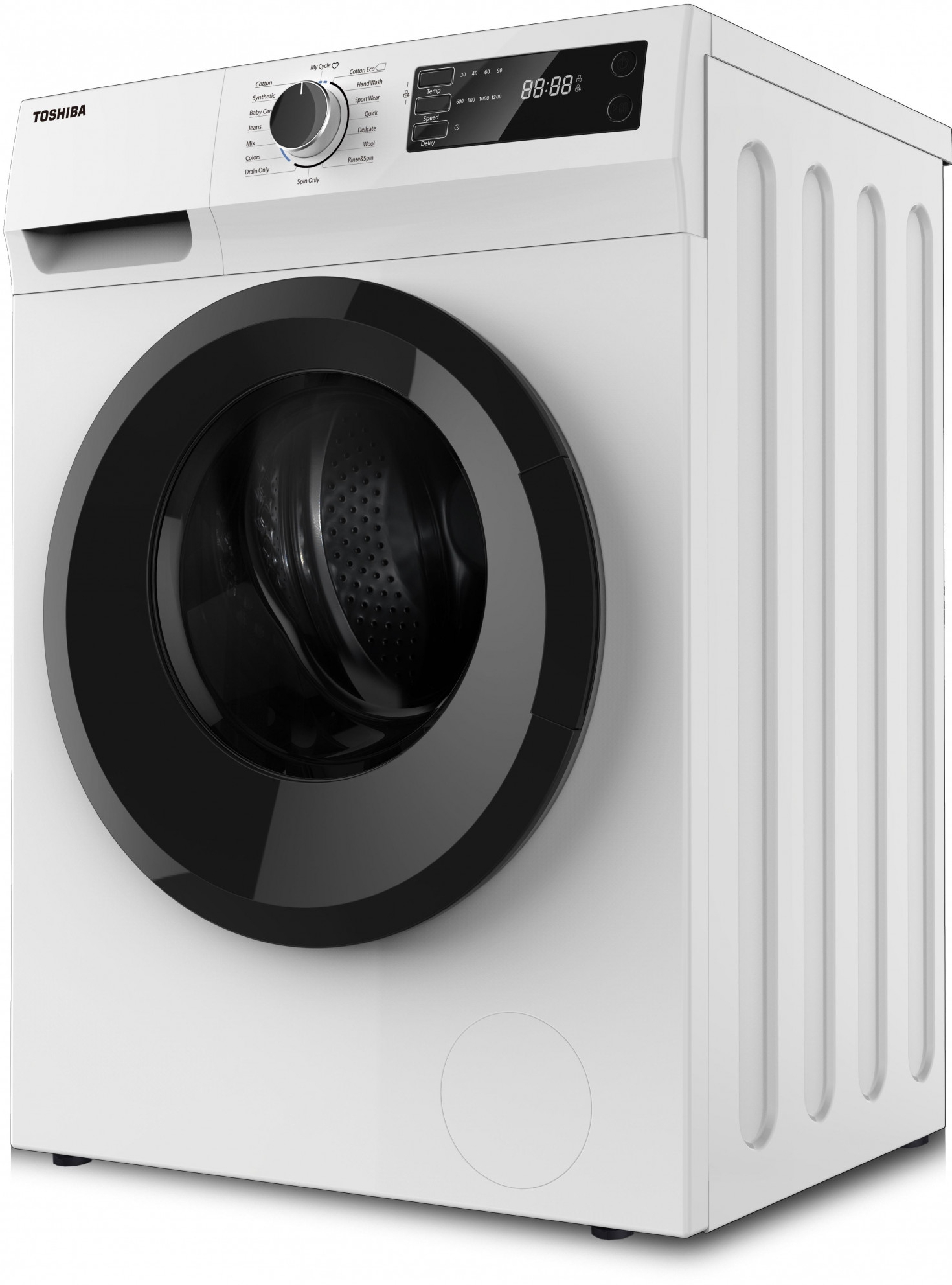 Стиральная машина Toshiba TW-BJ90S2UA 8 кг / 1200 об/мин / A+++ / Белый photo 3