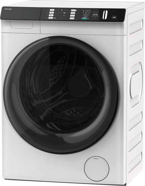 Cтирально-сушильная машина Toshiba TWDBJ90W4UA 8 кг /1400 об/мин /A /Серебристый photo 2