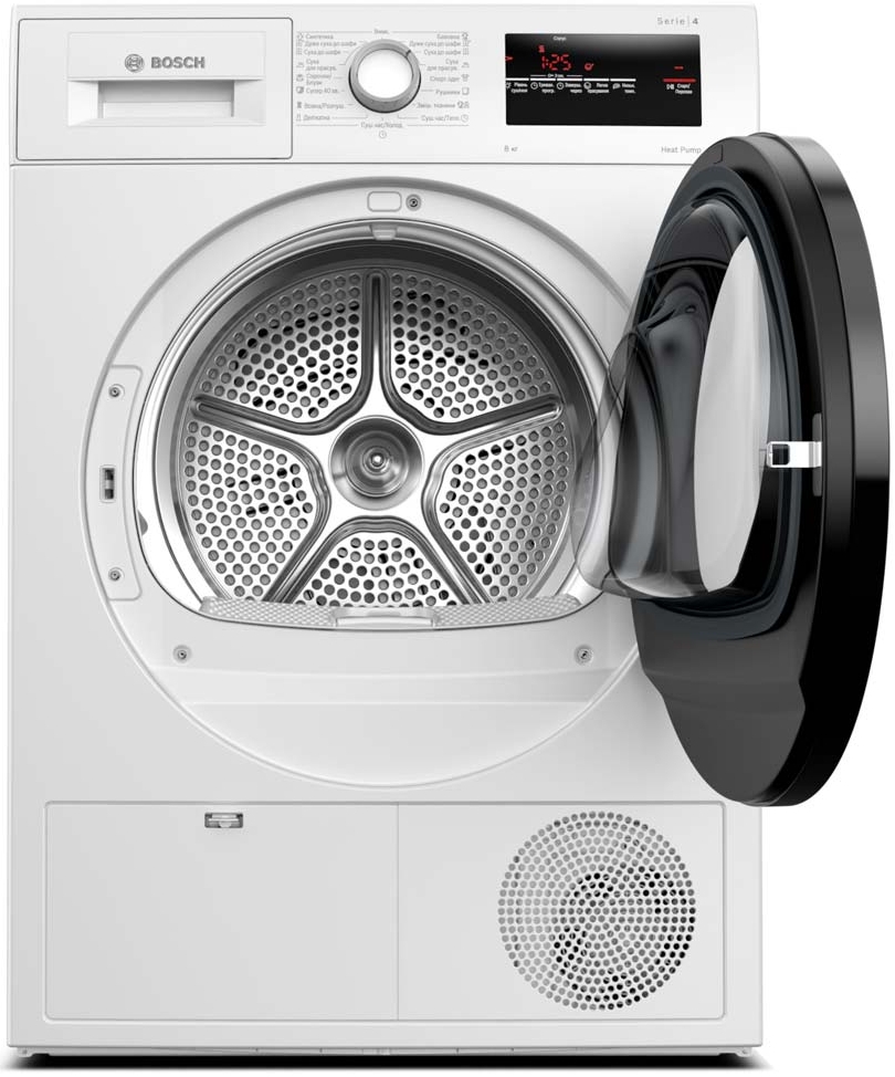 Сушильная машина Bosch WTH85204UA / 8 кг / A++ / Белый photo 2
