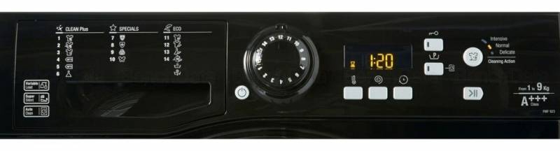 Стиральная машина Hotpoint - Ariston FMF923K 9 кг / 1200 об/мин / A+++ / Черный photo 3
