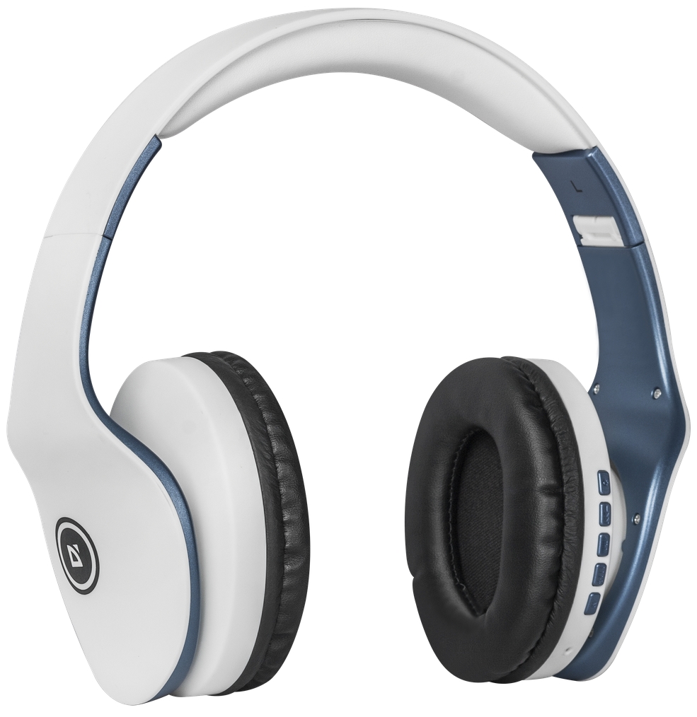 Căști Defender Alb Bluetooth / / Alb photo 2