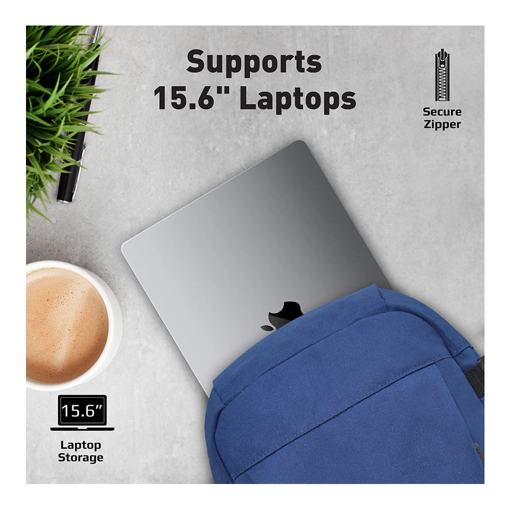 Rucsac pt. laptop Promate Birger 15.6" Blue photo 3