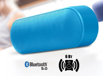 Boxa portabila Promate CAPSULEBLUE Albastru photo 3