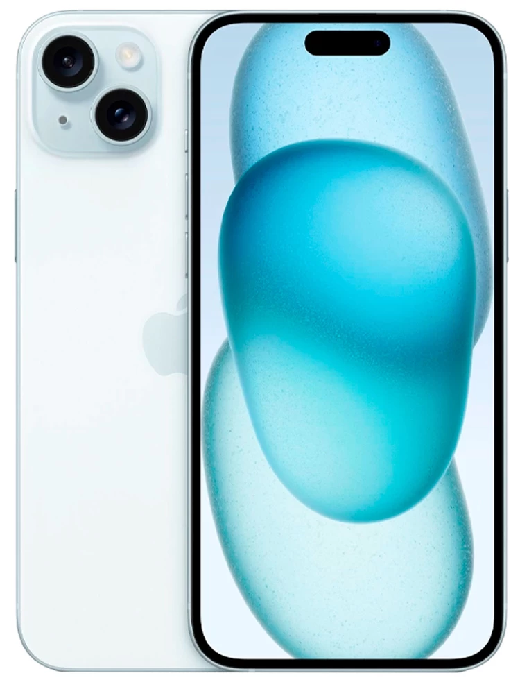 Смартфон Apple iPhone 15 Plus / 6.7'' / 6 ГБ / 128 ГБ / Синий photo 1