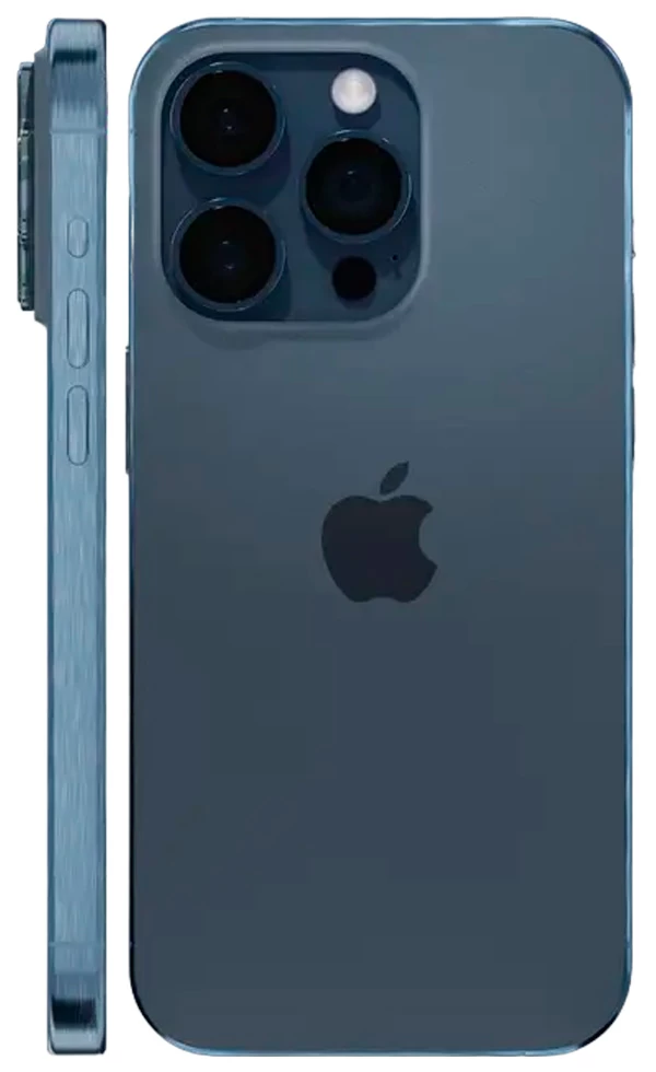 Смартфон Apple iPhone 15 Pro / 6.1'' / 8 ГБ / 128 ГБ / Blue Titanium photo 3