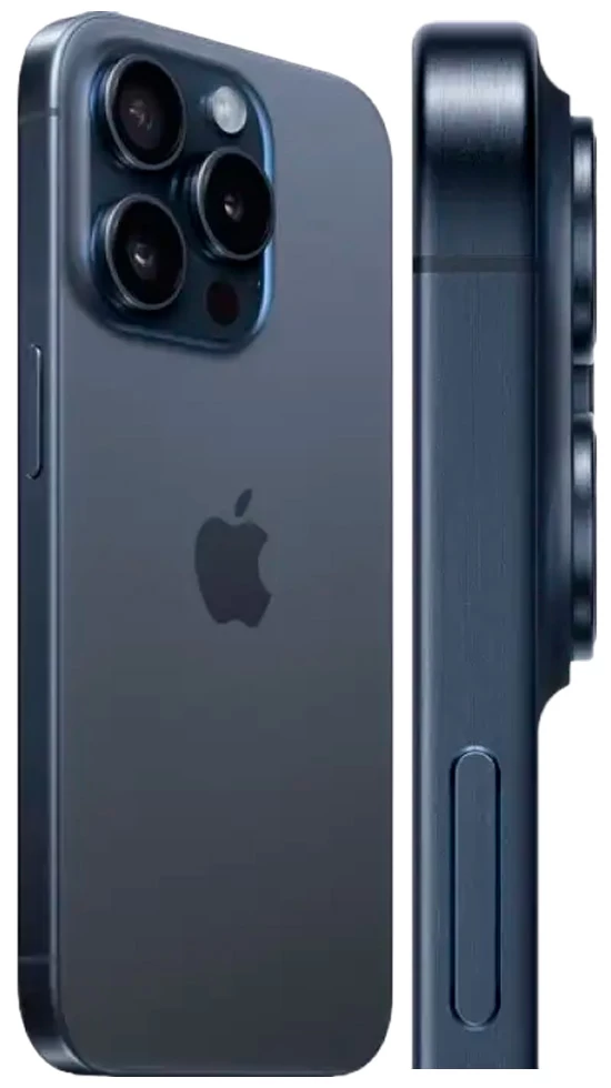 Смартфон Apple iPhone 15 Pro / 6.1'' / 8 ГБ / 128 ГБ / Blue Titanium photo 4