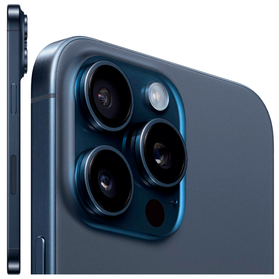 Смартфон Apple iPhone 15 Pro Max / 6.7'' / 8 ГБ / 1 ТБ / Blue Titanium photo 4