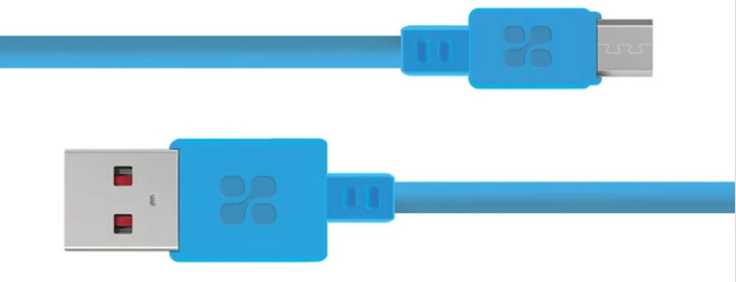 Кабель USB-A - Micro USB Promate MicroCord-1 1.2 /1.2м /Cиний photo 1 Кабель USB-A - Micro USB Promate MicroCord-1 1.2 /1.2м /Cиний photo 1