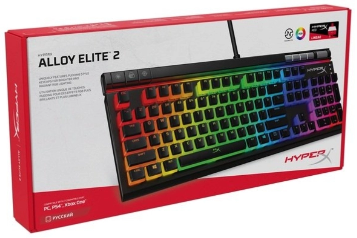 Клавиатура проводная  HyperX Alloy Elite 2 (HKBE2X-1X-RU/G) / Механическая photo 3