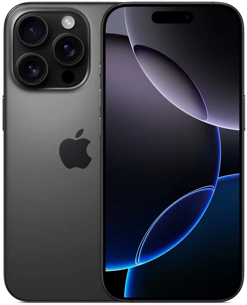 Смартфон Apple iPhone 16 Pro / 6.3'' / 8 ГБ / 256 ГБ / Black Titanium photo 1