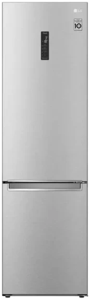 Frigider cu doua usi LG GWB509SAUM / 384 l / 203 cm / F / Gri photo 1