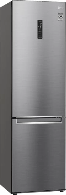 Frigider cu doua usi LG GWB509SMUM / 384 l / 203 cm / F / Gri photo 4