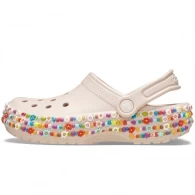 Slapi Crocs Classic Beaded Band Clog K 