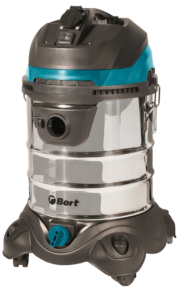 Пылесос строительный Bort BSS1425PowerPlus, 1400 Вт, 80 дБ, синий/голубой photo 1 Пылесос строительный Bort BSS1425PowerPlus, 1400 Вт, 80 дБ, синий/голубой photo 1