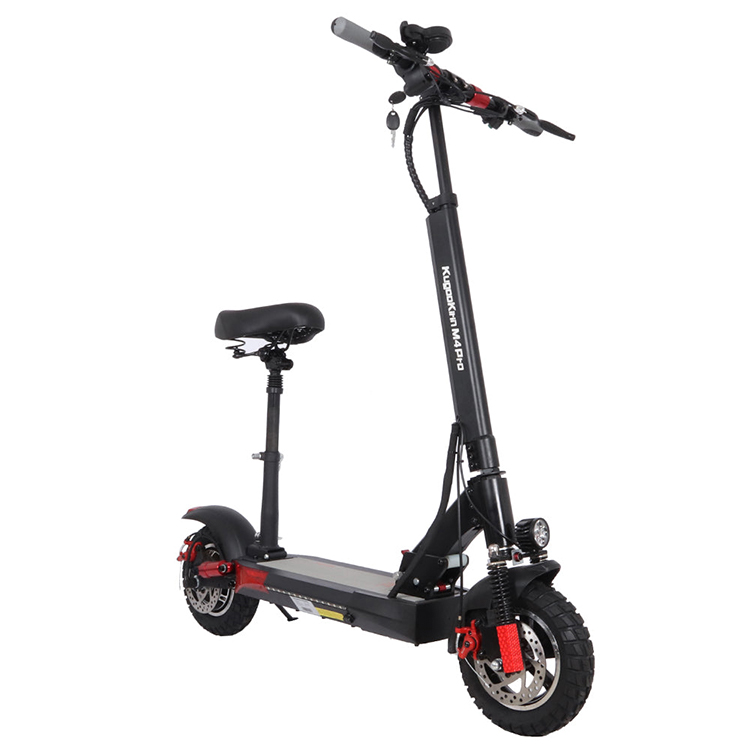 Электрический самокат Kugoo M4 Pro+ / 600 Вт / 50 км / 50 км/ч / Черный photo 3