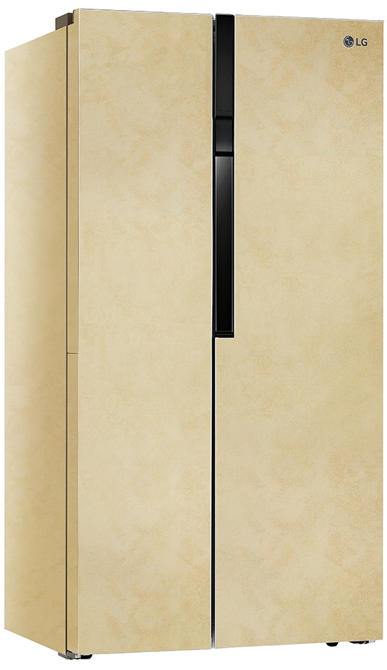 Frigider Side-by-Side LG GC-B247JEUV / 613 l / 179 cm / A+ / Bej photo 3