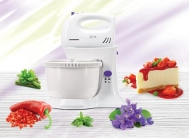 Миксер Heinner HMB350UV, 5 скоростей, Белый thumbnav 4