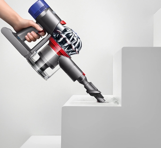 Aspirator vertical Dyson V8 / 425W / Оранжевый-синий photo 3