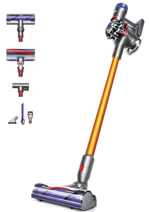 Aspirator vertical Dyson V8 / 425W / Оранжевый-синий photo 6